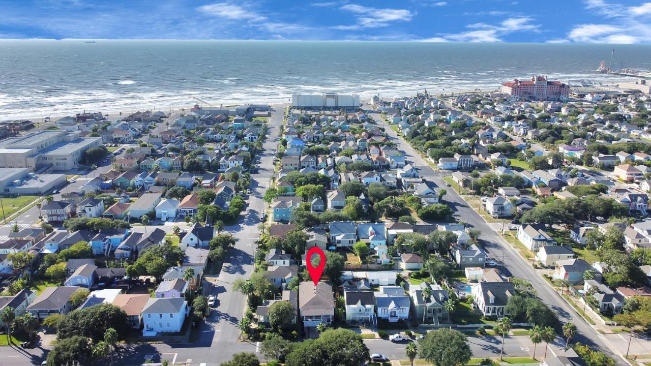 Cozy Historic Galveston House-8 Min Walk To Beach! Eksteriør bilde